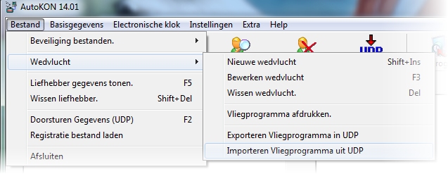Autokon voor Windows.