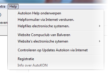 Autokon voor Windows.